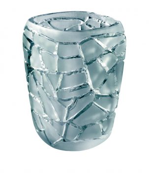 Crystal Magnitude Vase (20cm) BLEU PERS+?POLIS Image 1